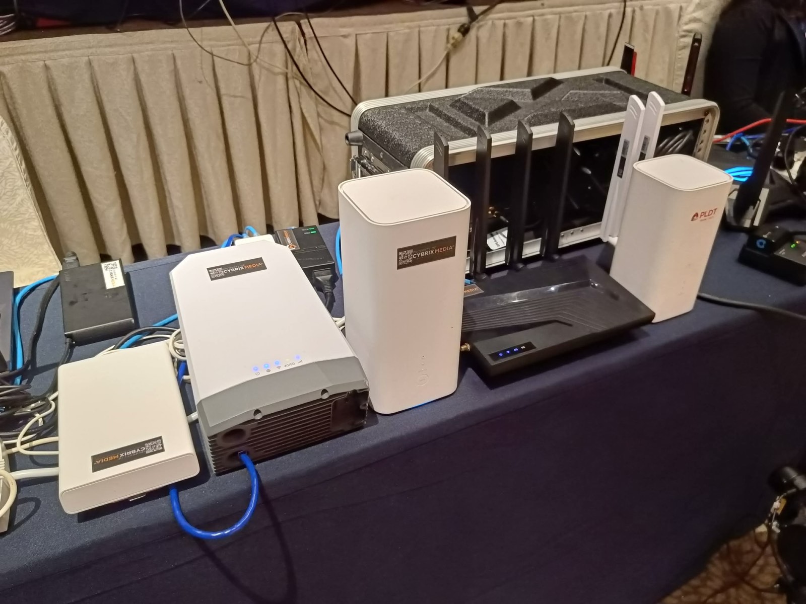 Cybrix broadcast booth